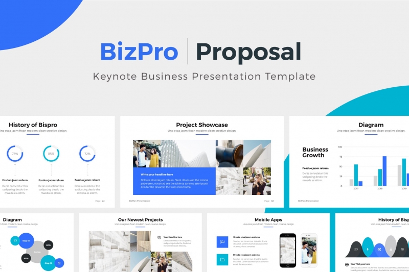 BizPro|提案主题演示模板演示keynote