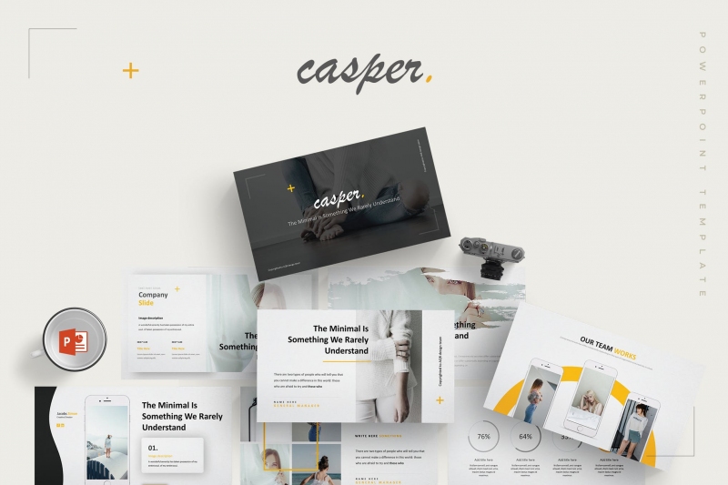 Casper-Powerpoint模板
