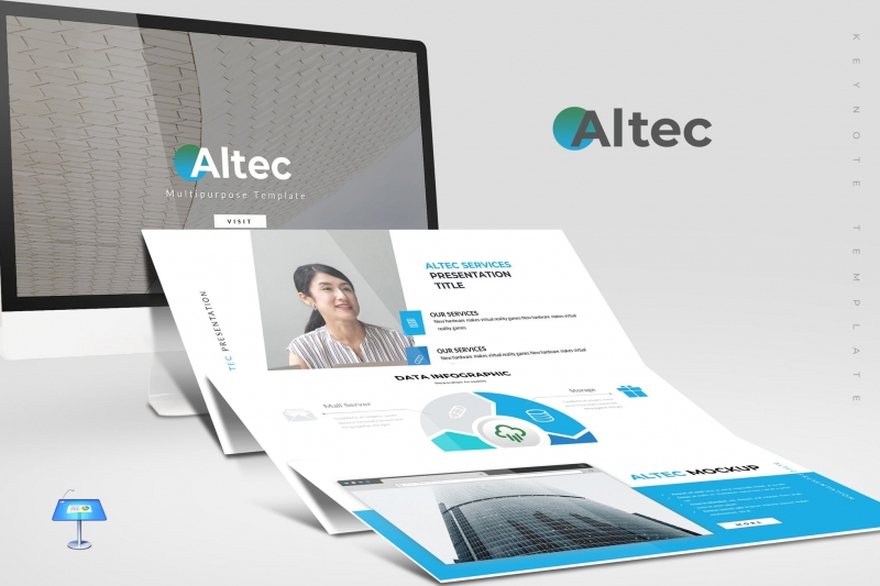 Altec - 主题演讲模板keynote