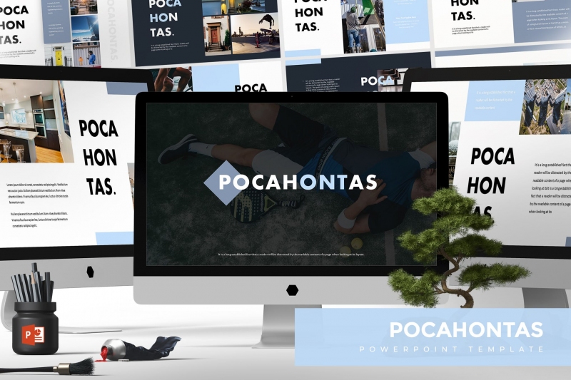 Pocahontas-Powerpoint模板下载