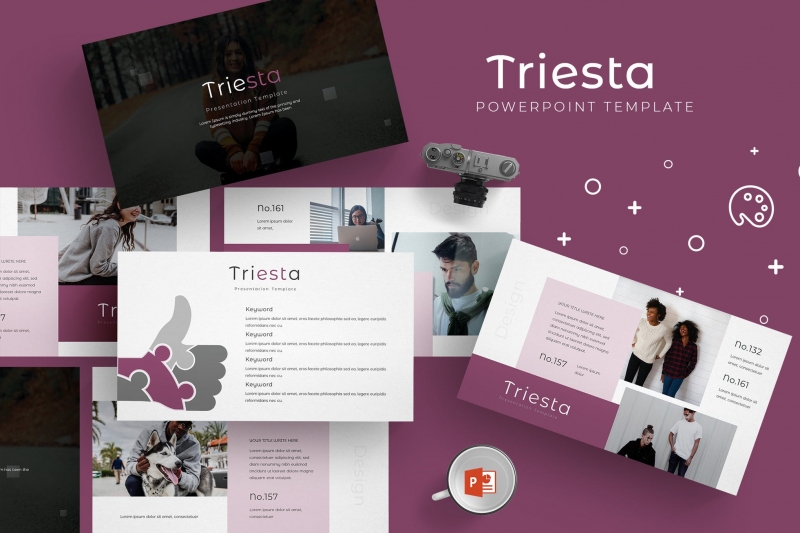 Triesta-Powerpoint模板