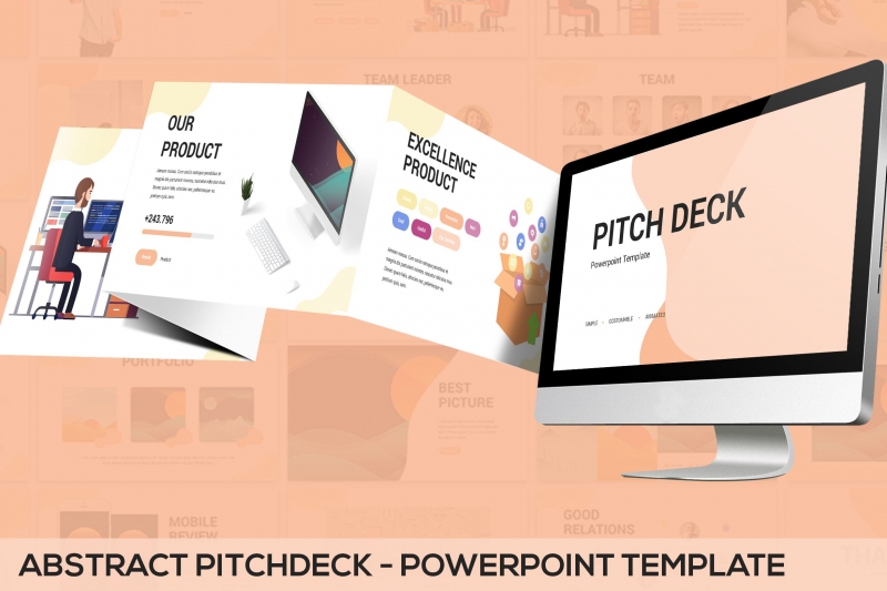 抽象Pitchdeck-Powerpoint模板